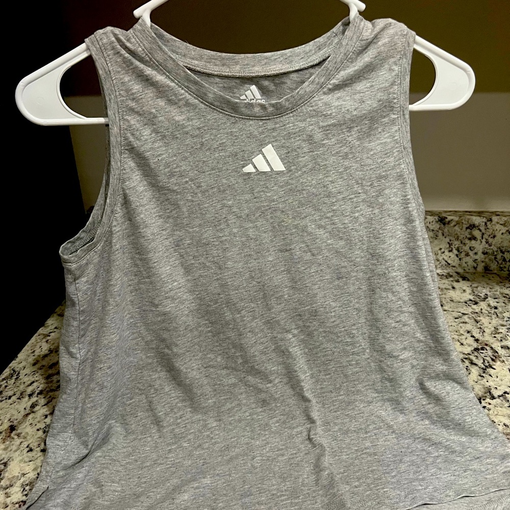Girls Adidas tank tops